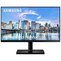 Samsung 27'' FHD 75Hz 5ms GTG IPS AMD FreeSync IPS Monitor with USB Hub (LF27T450FQNXGO) - Black