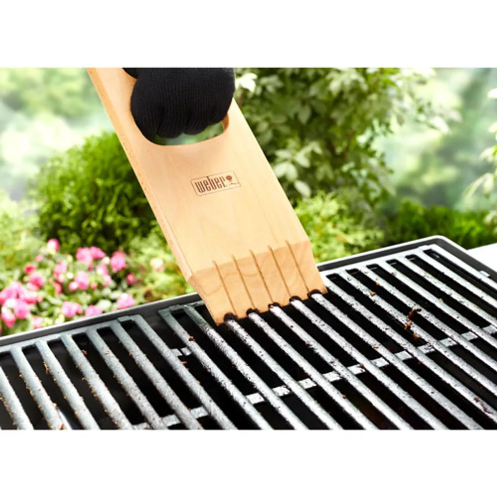 Grattoir en bois de Weber pour barbecue