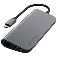 Satechi 9-Port USB-C Multimedia Adapter (ST-TCMM8PAM) - Space Grey