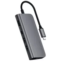 Satechi 9-Port USB-C Multimedia Adapter (ST-TCMM8PAM) - Space Grey