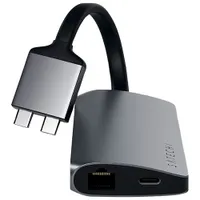 Satechi 6-Port USB-C Dual Multimedia Adapter (ST-TCDMMAM) - Space Grey
