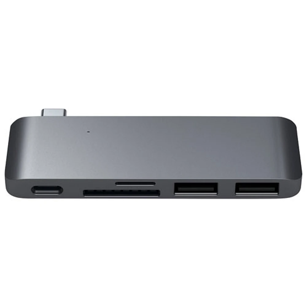 Satechi 5-Port USB-C Pass-Through Hub (ST-TCUPM) - Space Grey