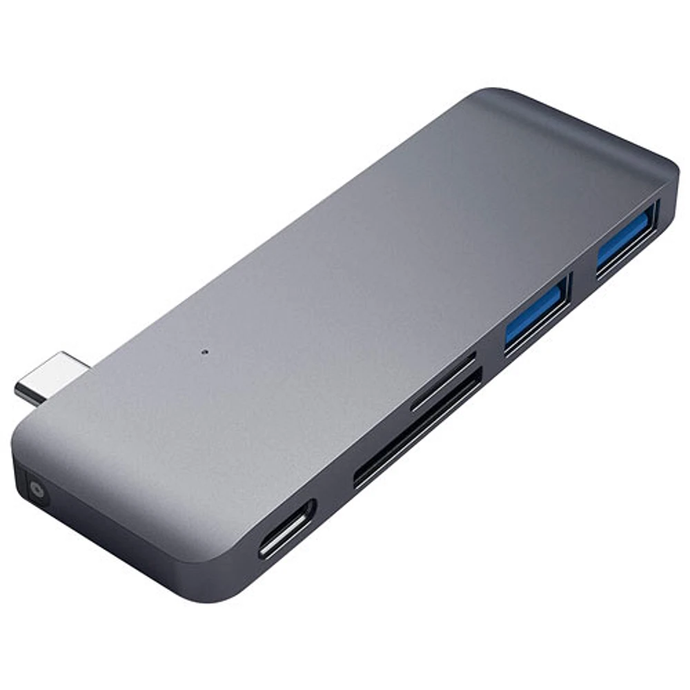 Satechi 5-Port USB-C Pass-Through Hub (ST-TCUPM) - Space Grey