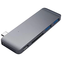 Satechi 5-Port USB-C Pass-Through Hub (ST-TCUPM) - Space Grey