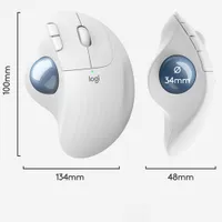 Souris à boule de commande Bluetooth ERGO M575 de Logitech