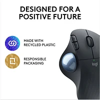 Logitech ERGO M575 Bluetooth Trackball Mouse - Black