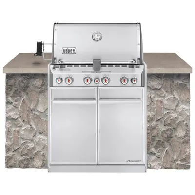 Barbecue au gaz naturel de 48 800 BTU Summit S-460 de Weber