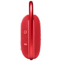 JBL Clip 4 Waterproof Bluetooth Wireless Speaker - Red