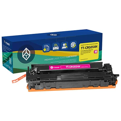 TToner Magenta Toner Cartridge Compatible with Canon (TT-CRG054H)