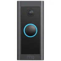 Ring Wired Wi-Fi Video Doorbell - Black