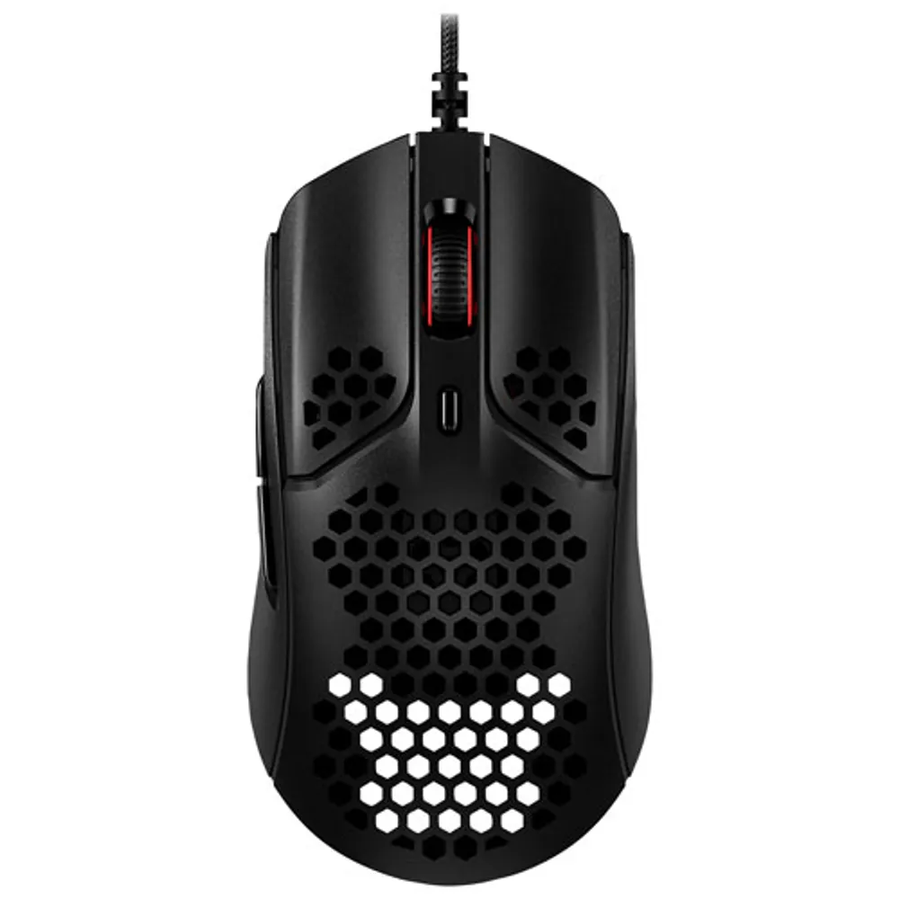 Souris de jeu optique de 16 000 ppp Pulsefire Haste de HyperX - Noir