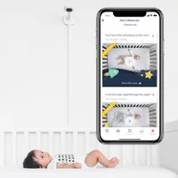 Nanit Pro Video Baby Monitor with Wall Mount and Sleep Tracking (N311CA)