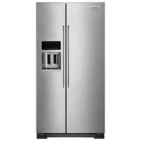 Kitchenaid 36" Side-by-Side Refrigerator (KRSC703HPS) - Stainless - Open Box - Perfect Condition