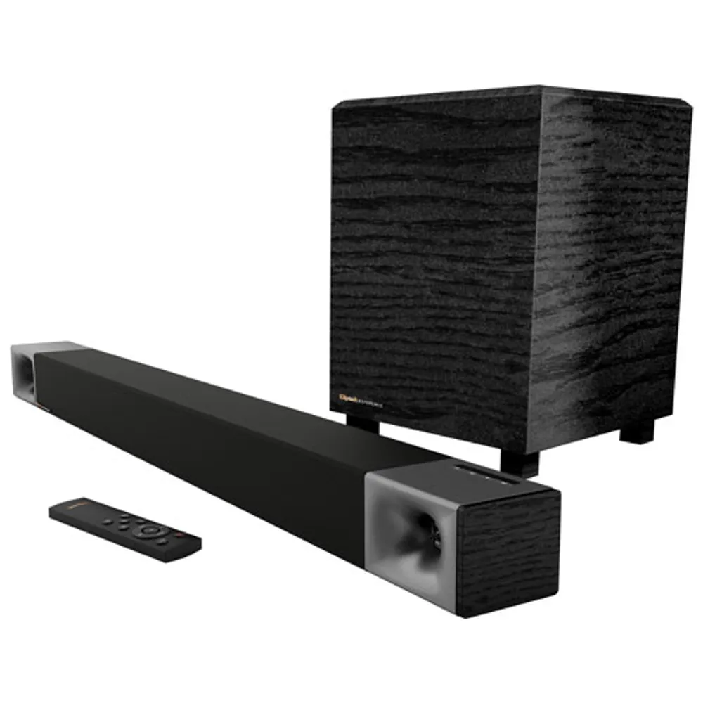 Klipsch Cinema 400 400-Watt 2.1 Channel Sound Bar with Wireless Subwoofer