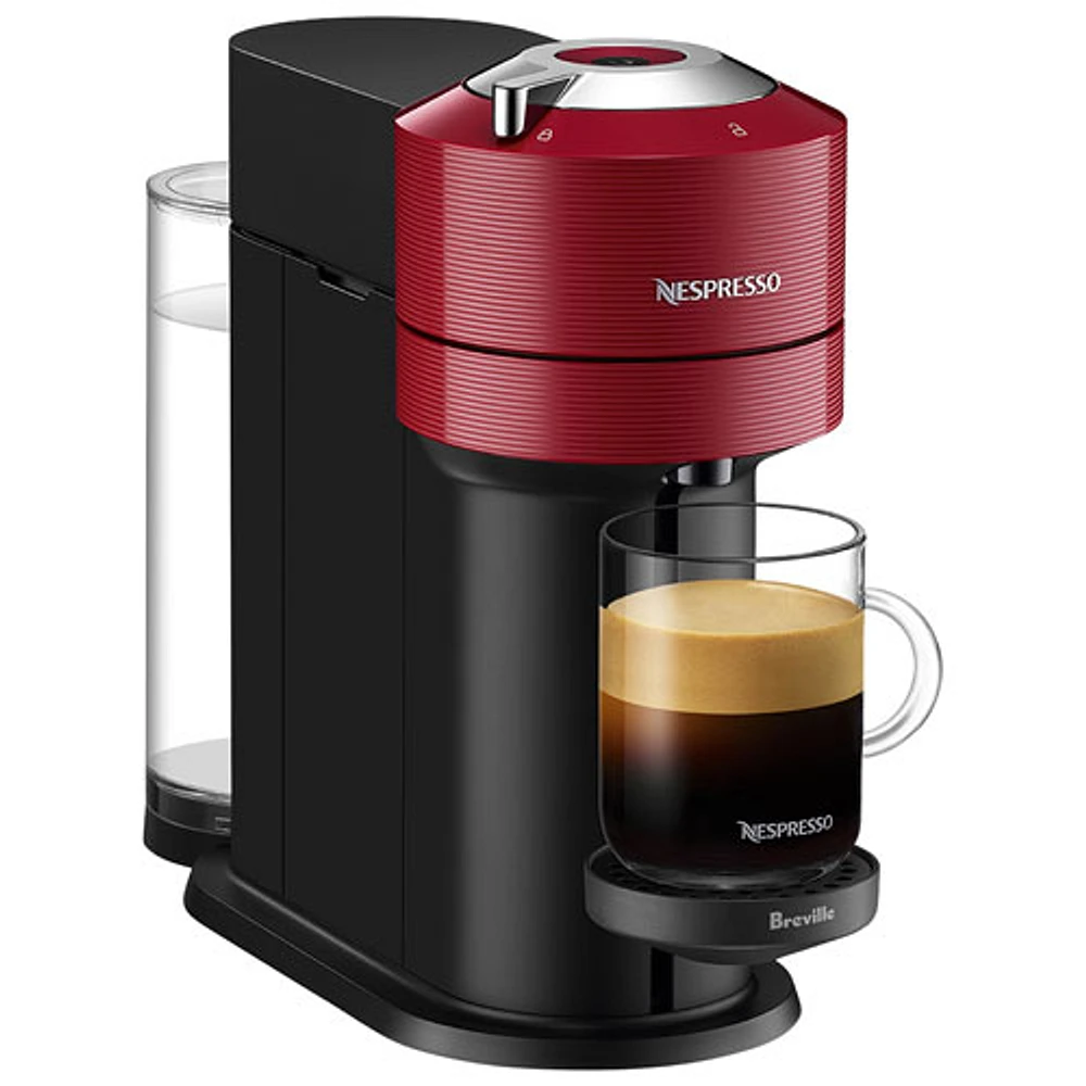 Nespresso Vertuo Next Coffee & Espresso Machine by Breville - Cherry Red