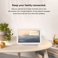 Écran intelligent Nest Hub de Google (2e gén.) avec Assistant Google - Craie