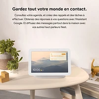 Écran intelligent Nest Hub de Google (2e gén.) avec Assistant Google - Craie
