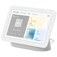 Écran intelligent Nest Hub de Google (2e gén.) avec Assistant Google - Craie
