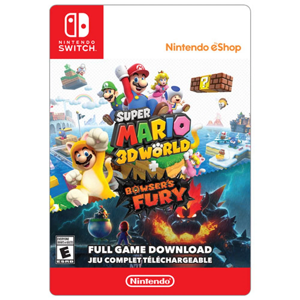 Super Mario 3D World + Bowser's Fury (Switch) - Téléchargement numérique