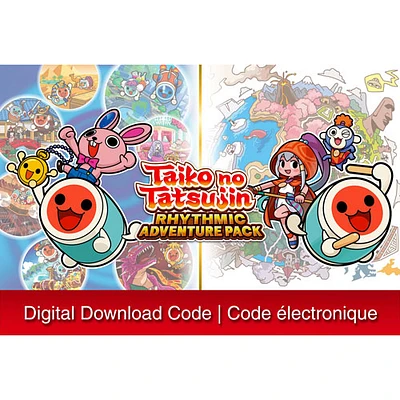 Taiko no Tatsujin: Rhythmic Adventure Pack (Switch) - Digital Download