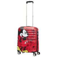 American Tourister Disney Wavebreaker 21" Hard Side Carry-On Luggage - Red/Mickey Mouse