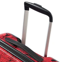 American Tourister Disney Wavebreaker 25" Hard Side Luggage - Red/Mickey Mouse