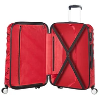 American Tourister Disney Wavebreaker 25" Hard Side Luggage - Red/Mickey Mouse