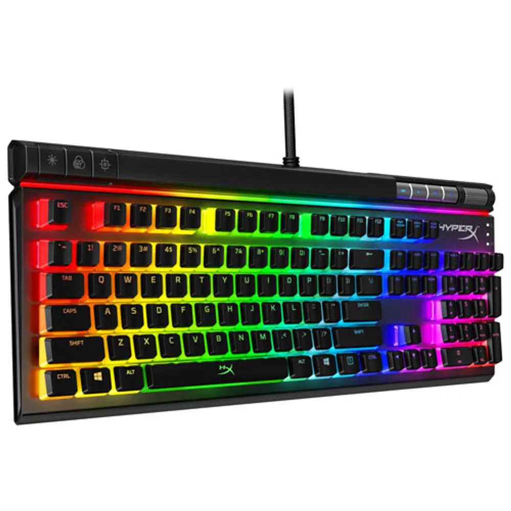HyperX Alloy Elite 2 Backlit Mechanical Red-Linear Gaming Keyboard