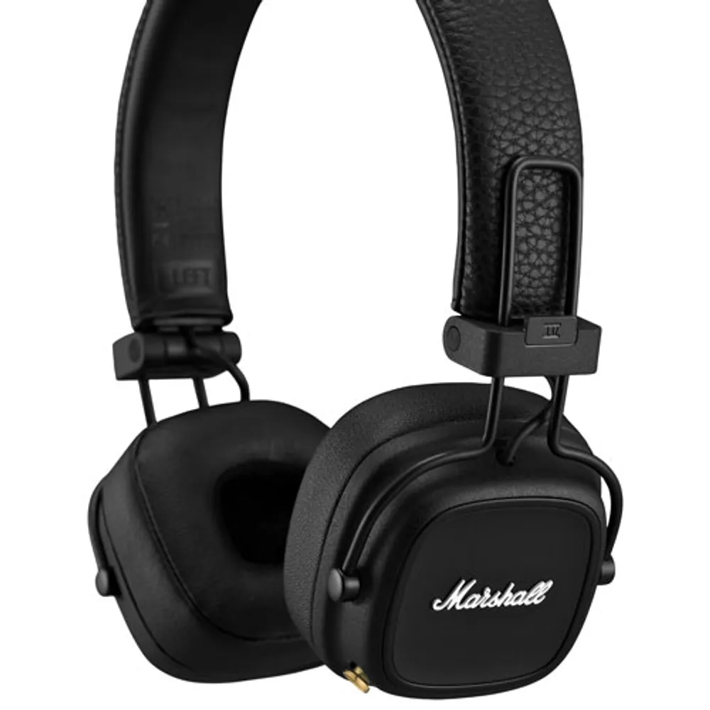 Marshall Major IV On-Ear Bluetooth Headphones - Black