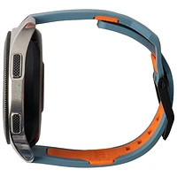 UAG Civilian 46mm Silicone Strap for Samsung Galaxy Watch - Slate/Orange