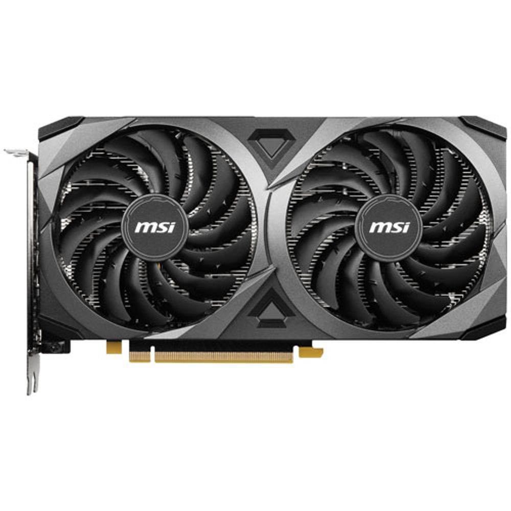 MSI NVIDIA GeForce RTX 3060 VENTUS 2X OC 12GB GDDR6 Video Card