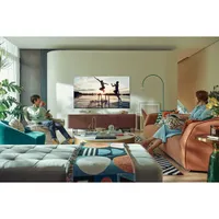 Téléviseur intelligent Tizen HDR QLED miniDEL UHD 4K 85 po de Samsung (QN85QN90AAFXZC) - 2021 - Noir titan