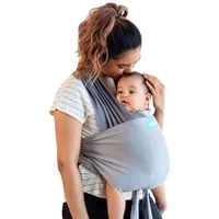 Moby Easy-Wrap Front Wrap Carrier - Smoked Pearl