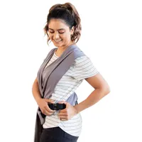 Moby Easy-Wrap Front Wrap Carrier - Smoked Pearl