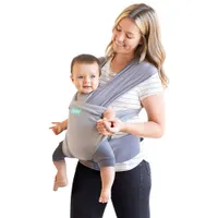 Moby Easy-Wrap Front Wrap Carrier - Smoked Pearl