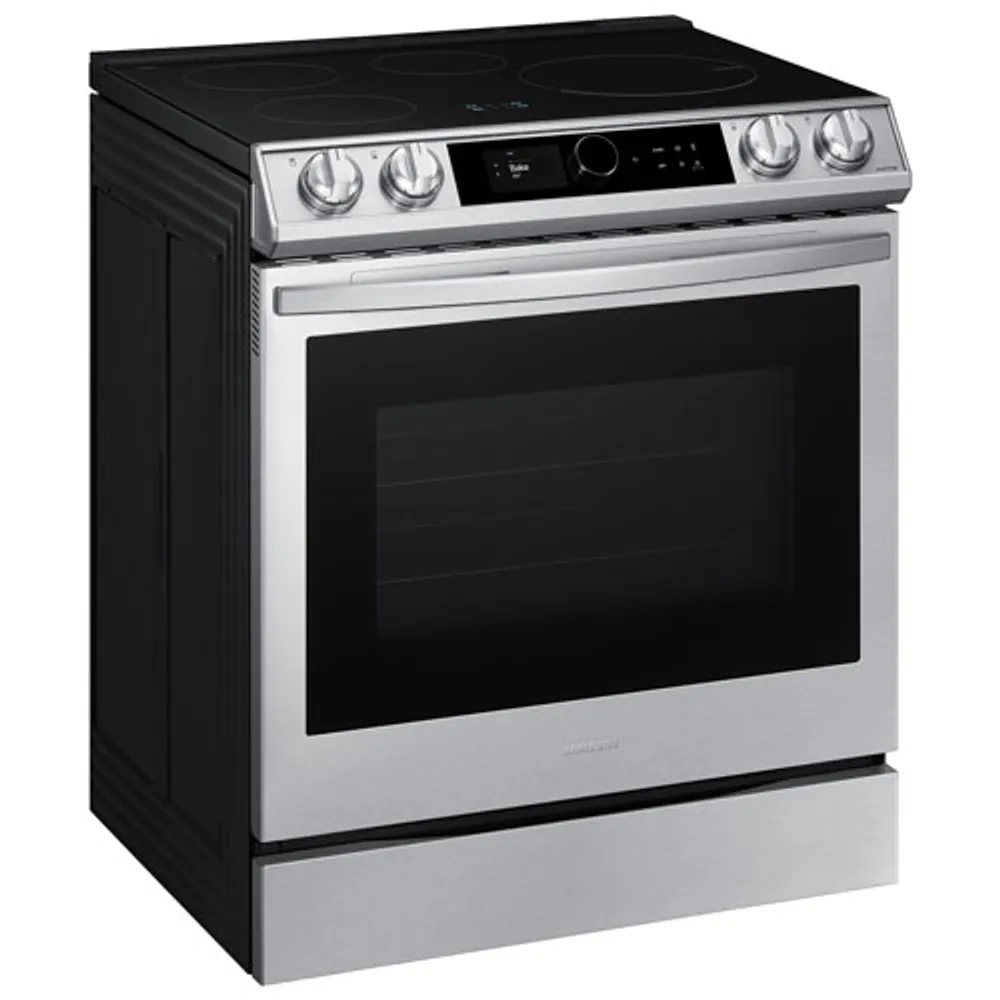 Samsung 30" 6.3 Cu. Ft. True Convection Slide-In Induction Range (NE63T8911SS) - Stainless Steel