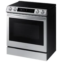 Samsung 30" 6.3 Cu. Ft. True Convection Slide-In Induction Range (NE63T8911SS) - Stainless Steel