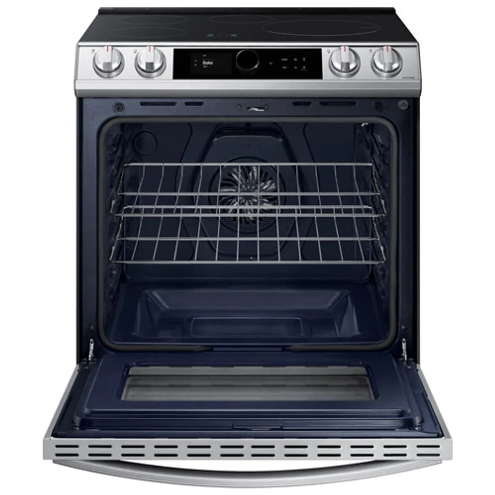 Samsung 30" 6.3 Cu. Ft. True Convection Slide-In Induction Range (NE63T8911SS) - Stainless Steel