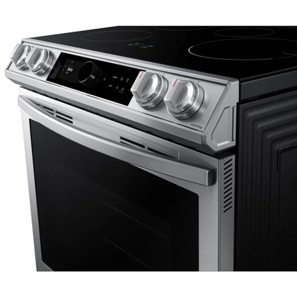 Samsung 30" 6.3 Cu. Ft. True Convection Slide-In Induction Range (NE63T8911SS) - Stainless Steel