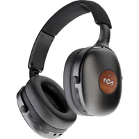 House of Marley Positive Vibration XL Over-Ear Noise Cancelling Bluetooth Headphone - Black