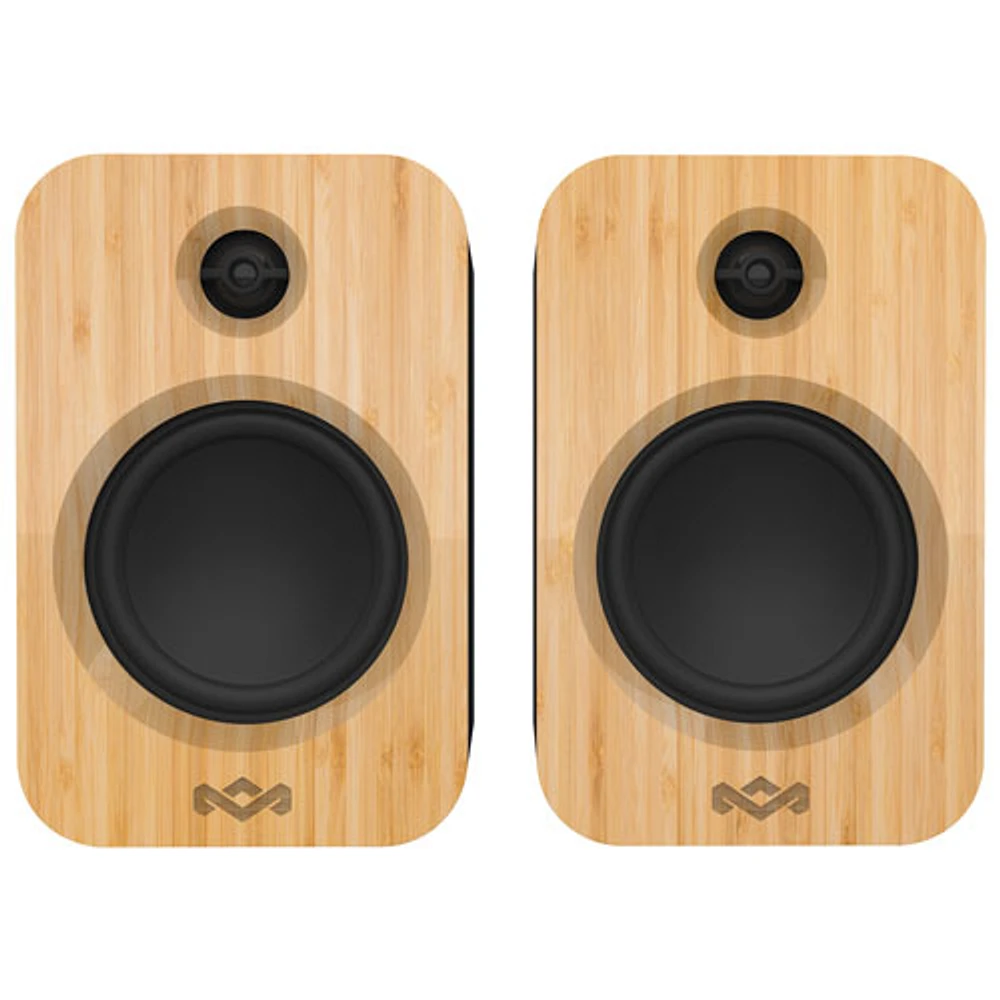 Haut-parleur sans fil Bluetooth Get Together Duo de House of Marley - Naturel