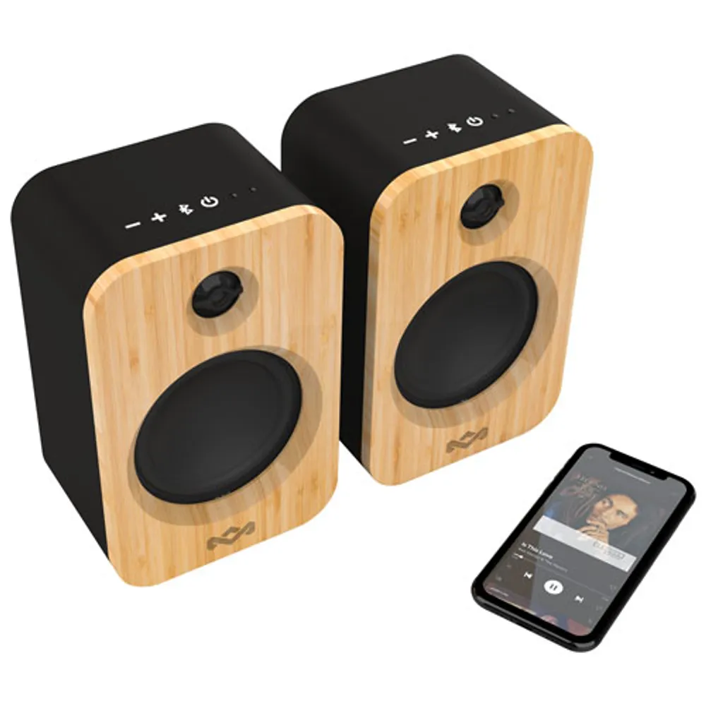 Haut-parleur sans fil Bluetooth Get Together Duo de House of Marley - Naturel