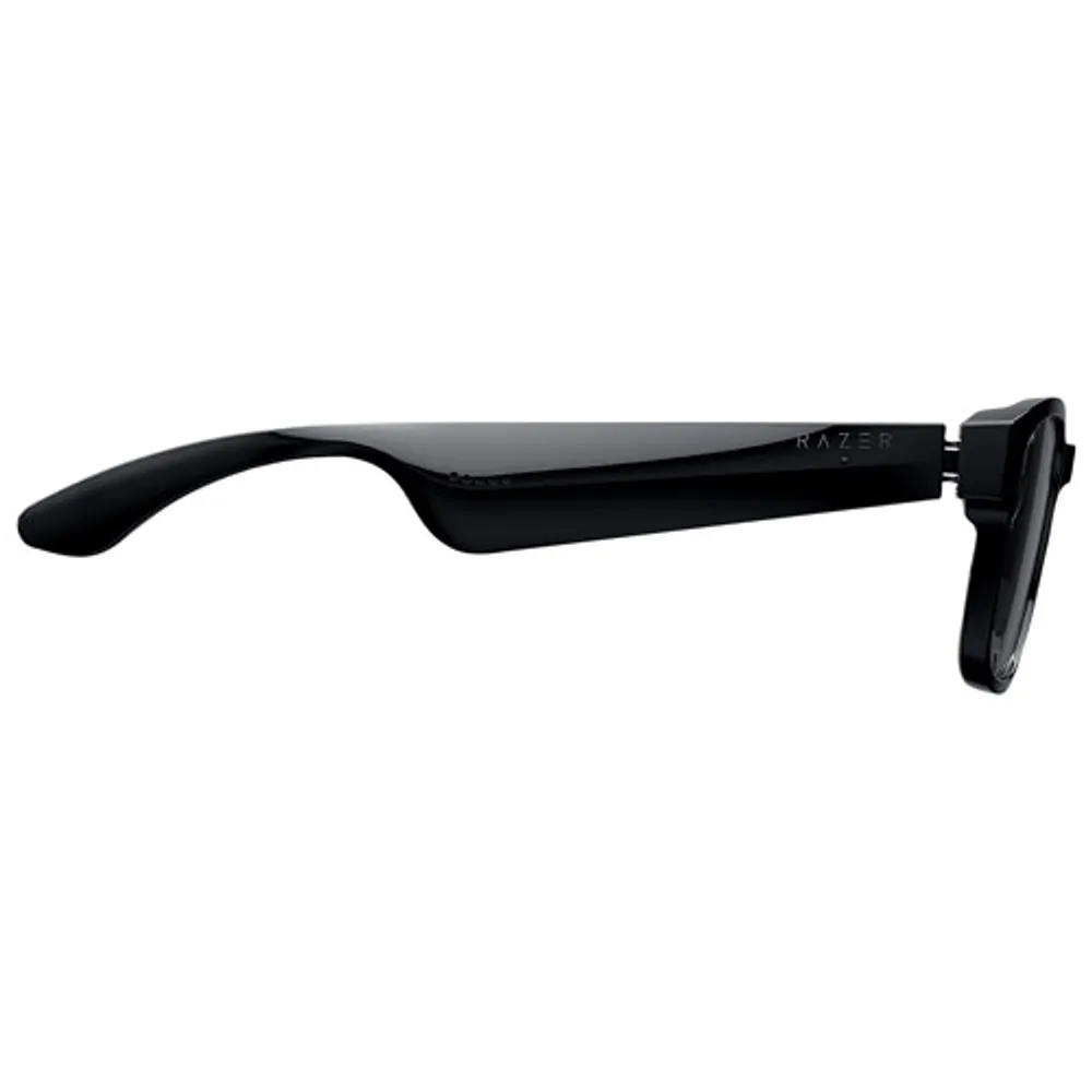Razer Anzu Smart Bluetooth Audio Sunglasses - Square - Small to Med/Large - Black