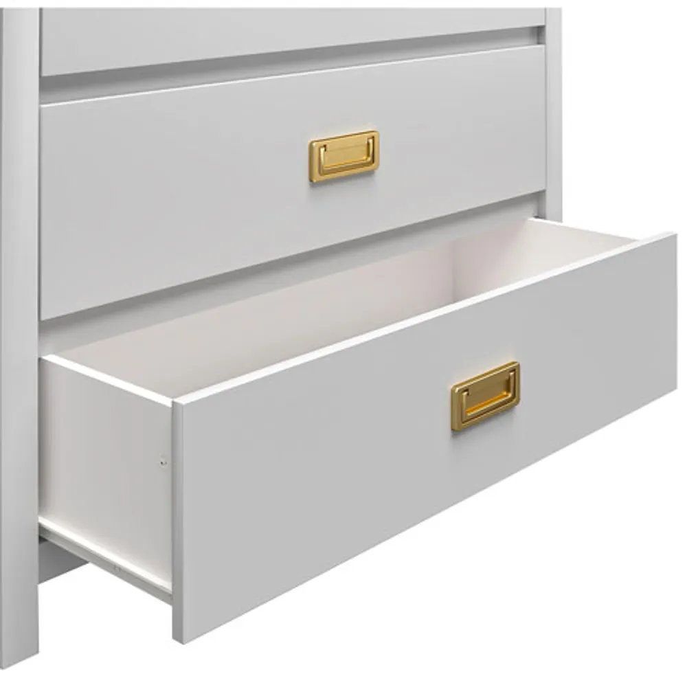 Monarch Hill Haven Contemporary 3-Drawer Dresser - Grey