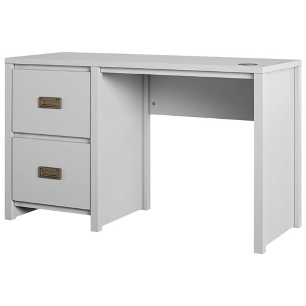 Monarch Hill Haven Single Pedestal Kids’ Desk - Dove Grey