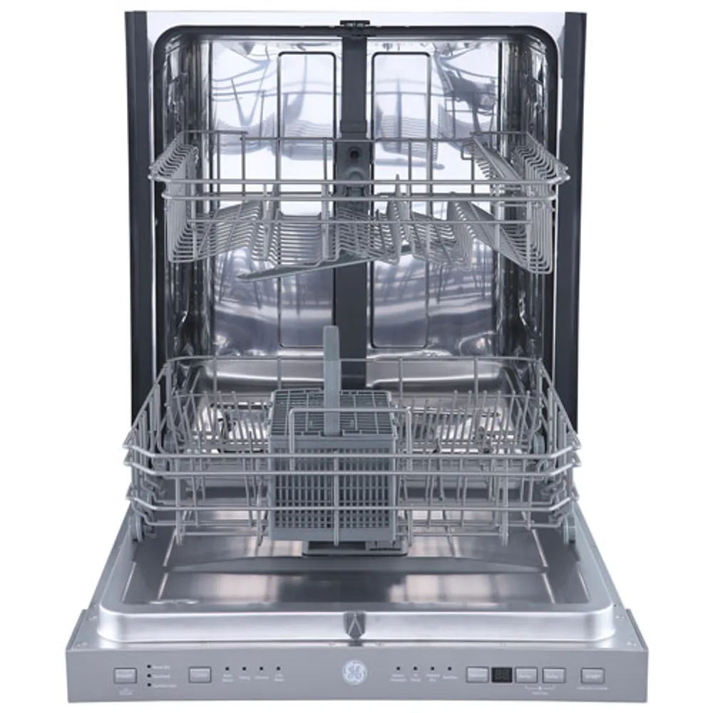 GE 24" 52dB Built-In Dishwasher with Stainless Steel Tub (GBP534SSPSS) - Stainless Steel