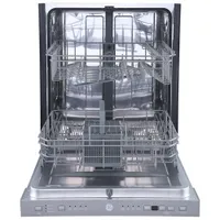 GE 24" 52dB Built-In Dishwasher with Stainless Steel Tub (GBP534SSPSS) - Stainless Steel