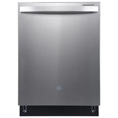 GE 24" 48dB Built-In Dishwasher with Stainless Steel Tub (GBT640SSPSS) - Stainless Steel