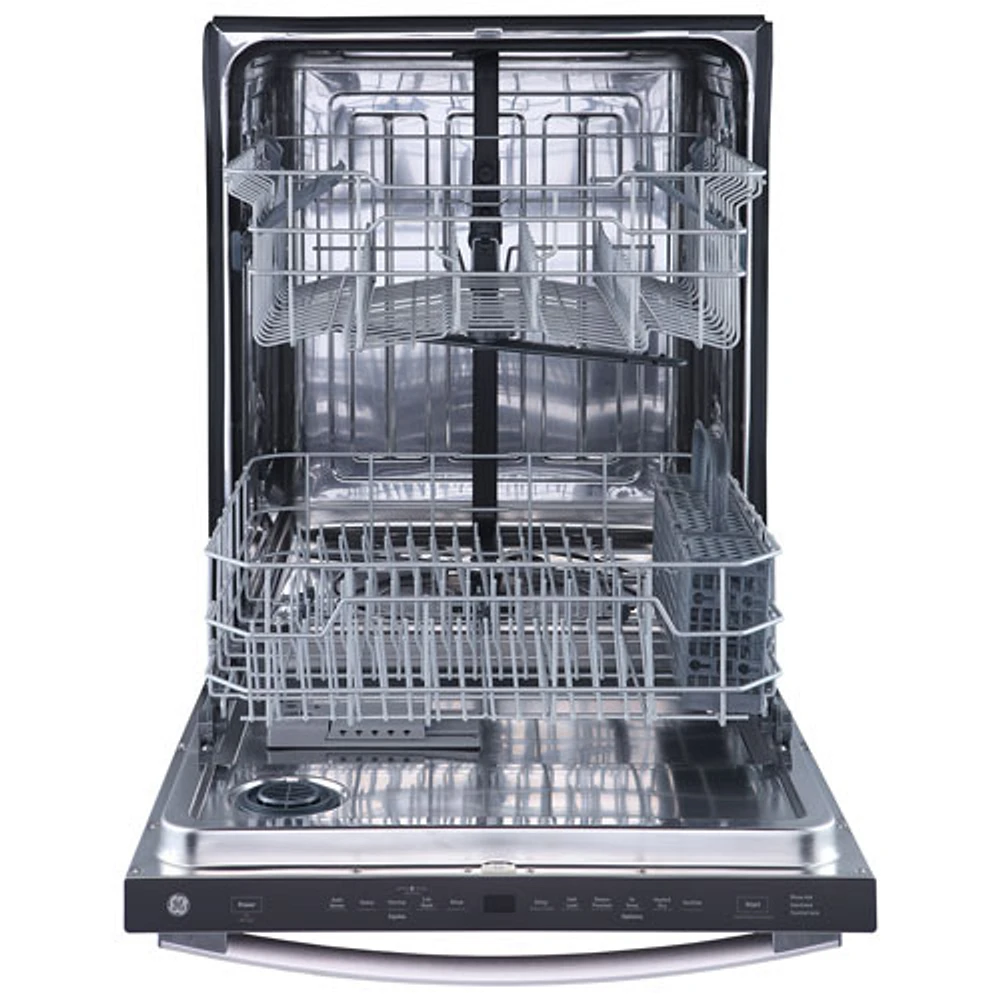 GE 24" 48dB Built-In Dishwasher with Stainless Steel Tub (GBT640SSPSS) - Stainless Steel