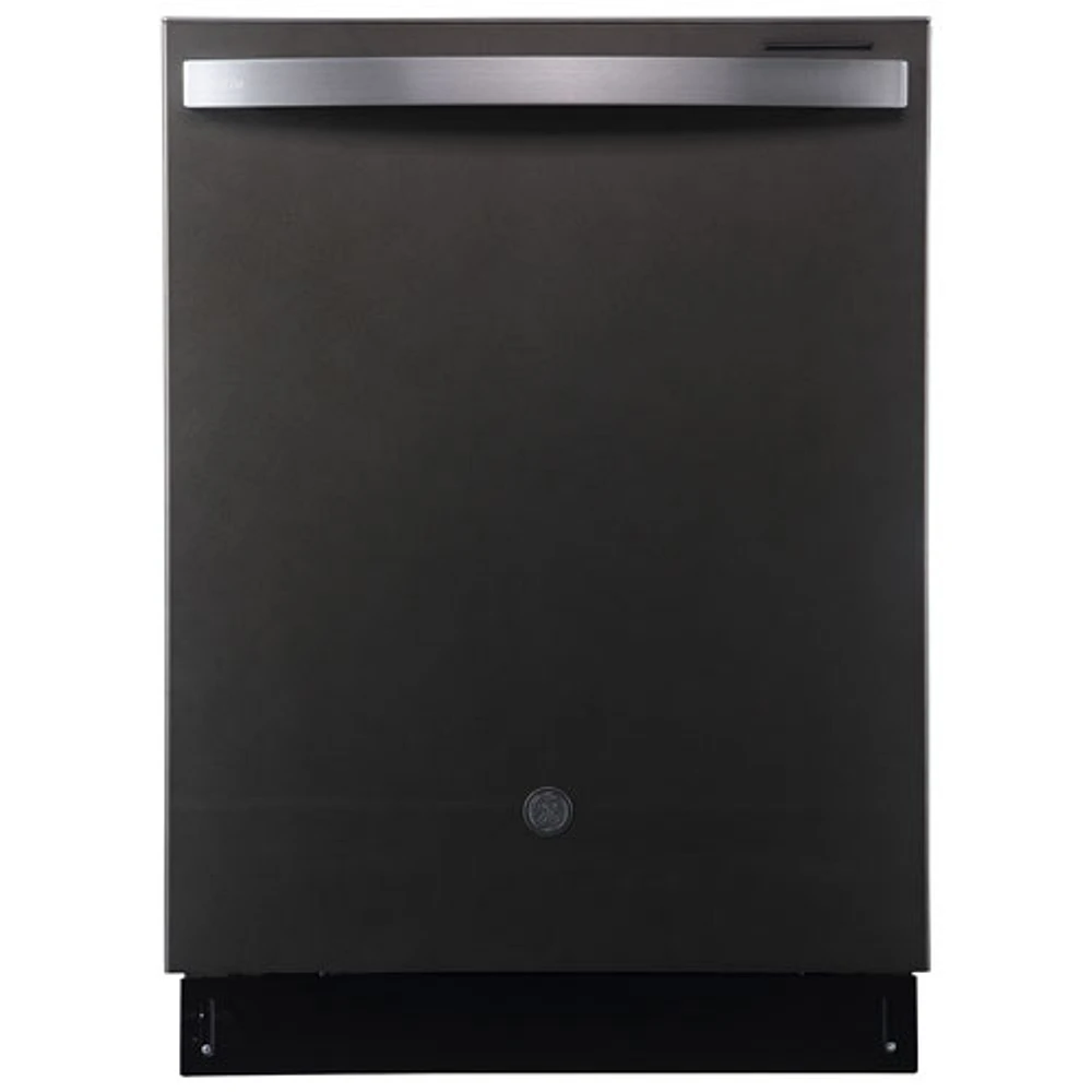 GE Profile 24" 45dB Built-In Dishwasher with Stainless Tub & Third Rack (PBT865SMPES) - Slate